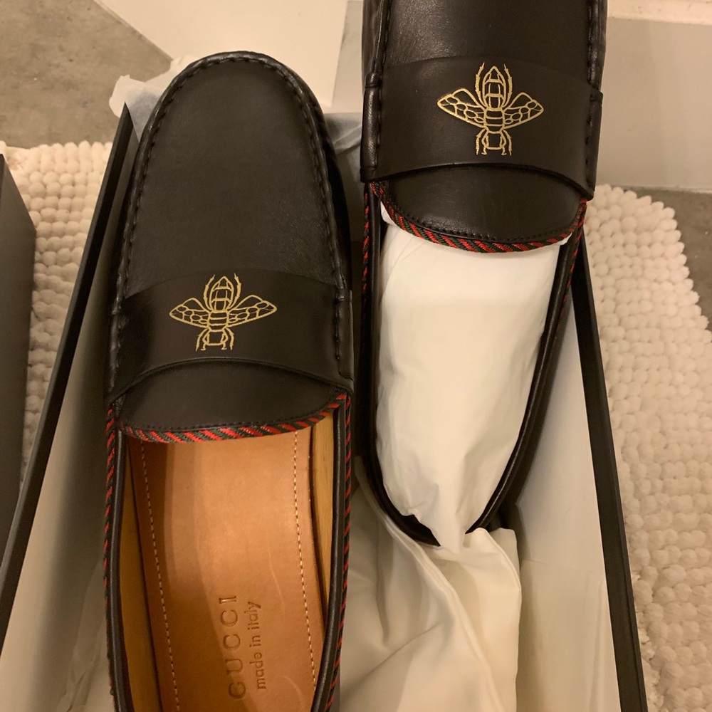 Gucci men’s butterfly sheos - Picture 6 of 8